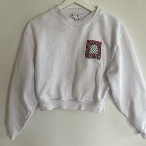 Proenza Schouler Crewneck cropped sweater size M